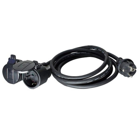 Forlengningssladd 2,5 mm2 10 m 2-vegs