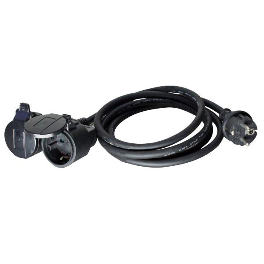 Forlengningssladd 2,5 mm2 20 m 2-vegs