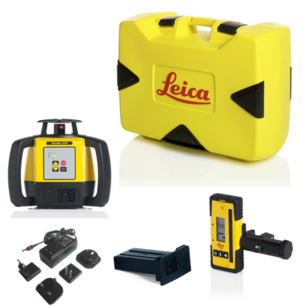 Leica Rugby 620 Rotasjonslaser | INKL. RE 160 mm mottaker og li-on batteri