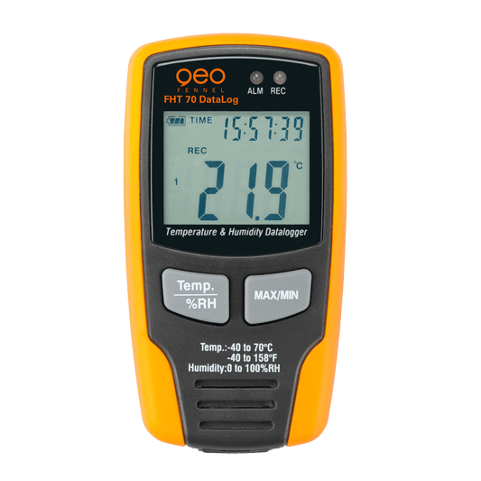 FHT 70 DataLogger for RH og Temp
