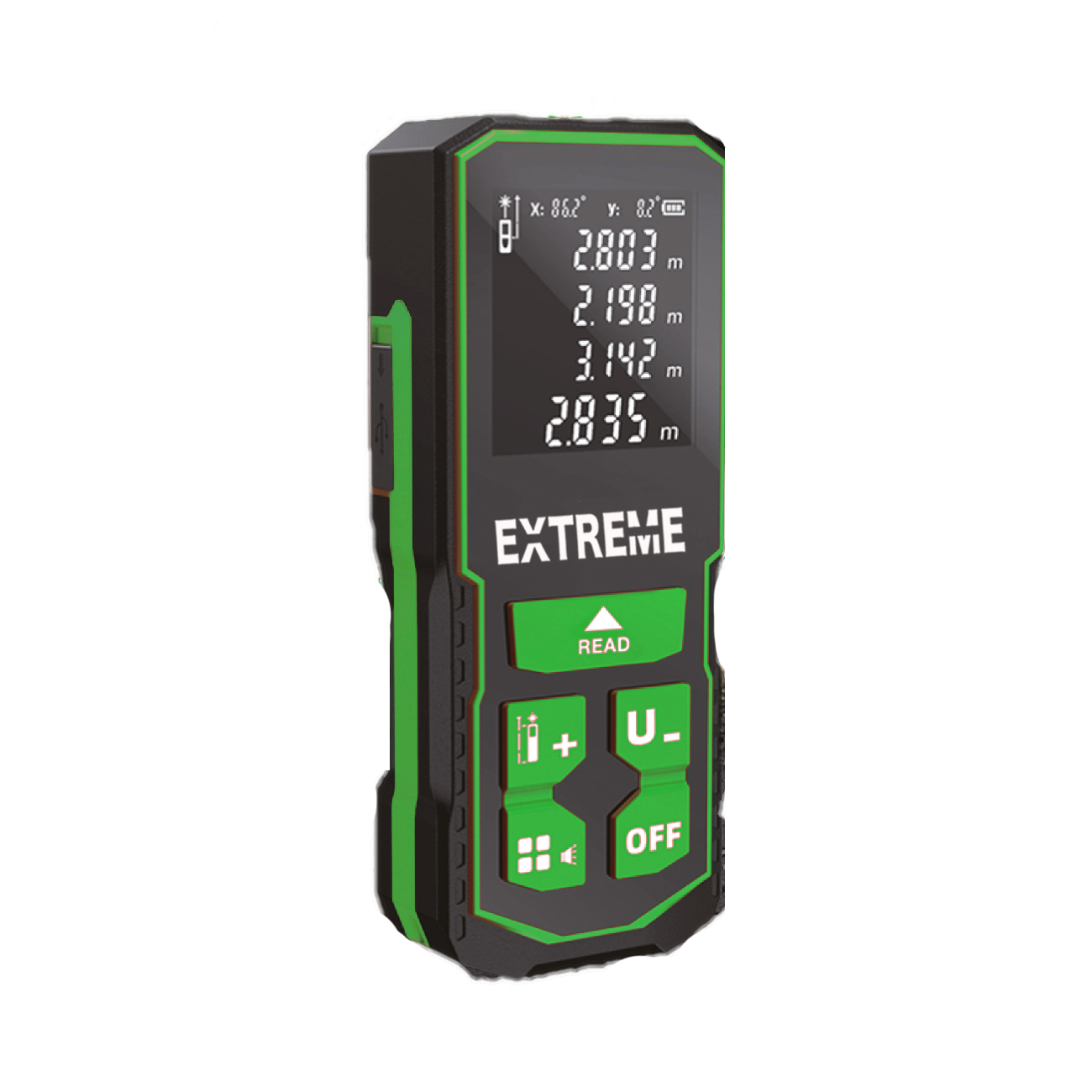 Extreme Avstandsmåler Grønn S-60G (60 meter, Alk. Batt)