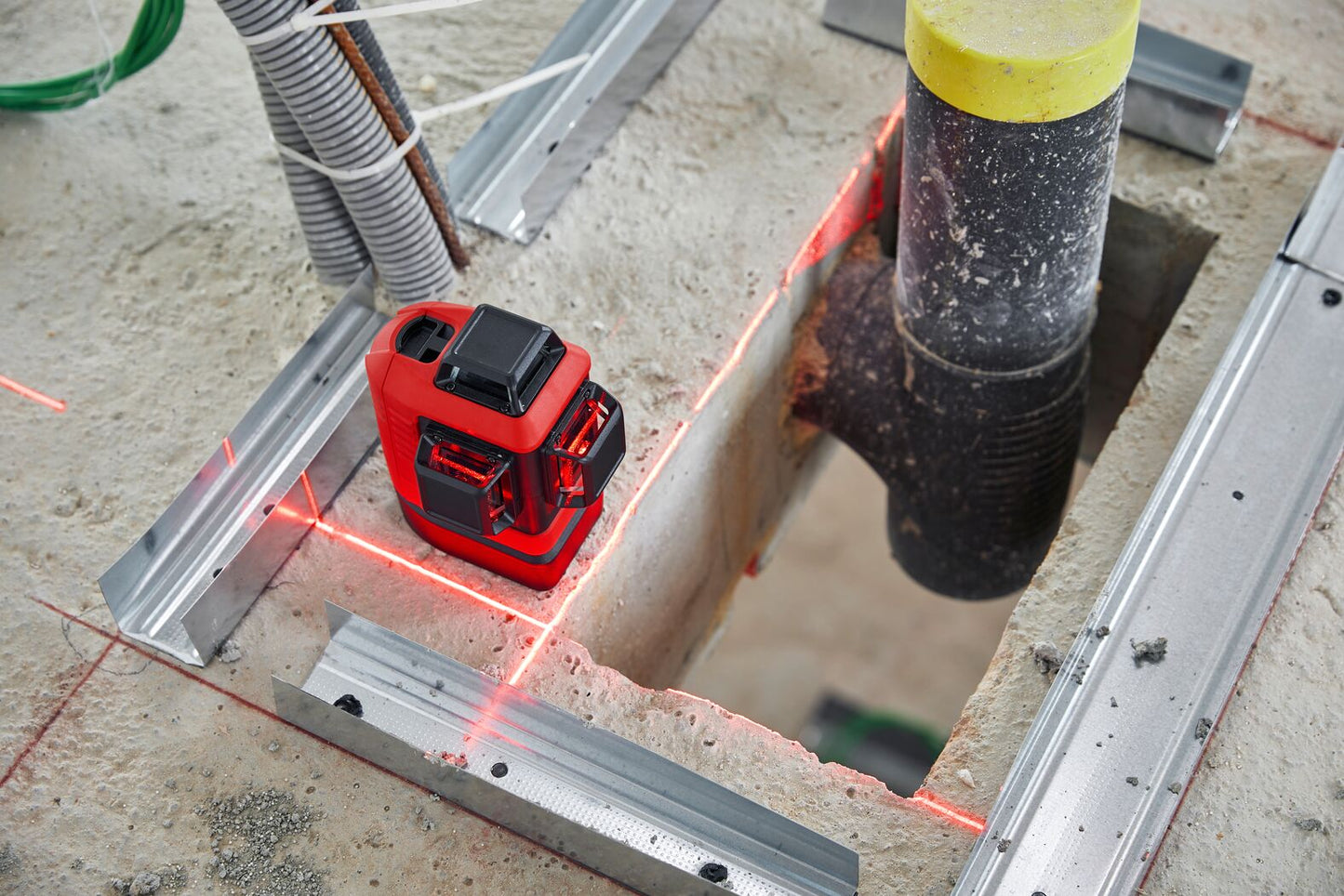 Leica Lino L6R 3X360° Paket Röd linjelaser