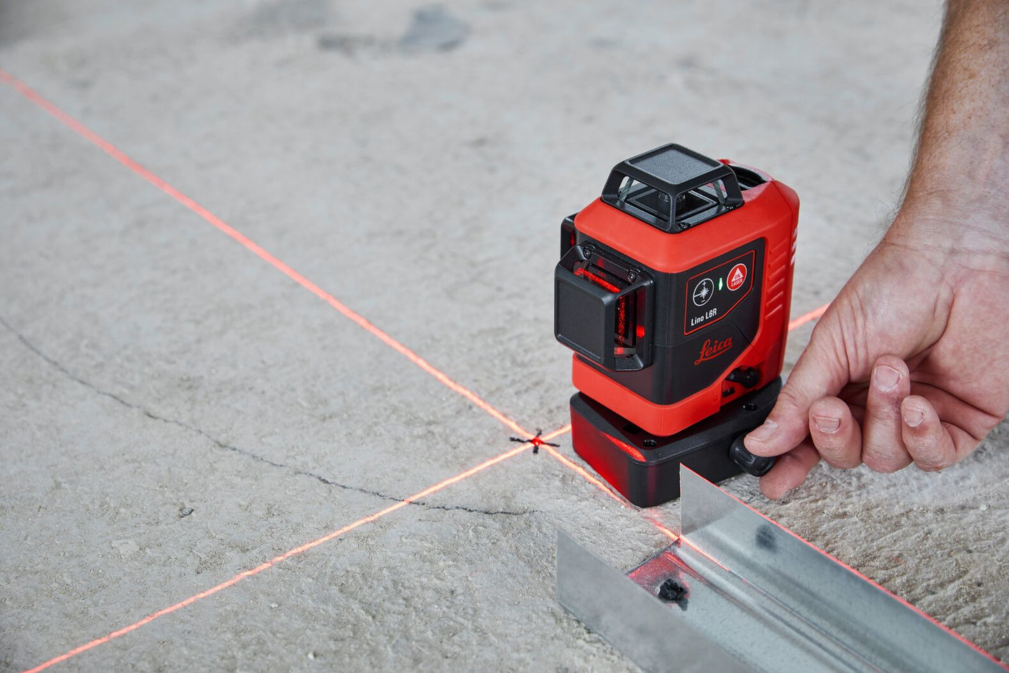 Leica Lino L6R 3X360° Paket Röd linjelaser