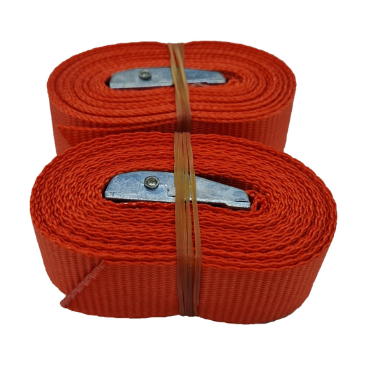 3m rød 2 stk. spennebånd