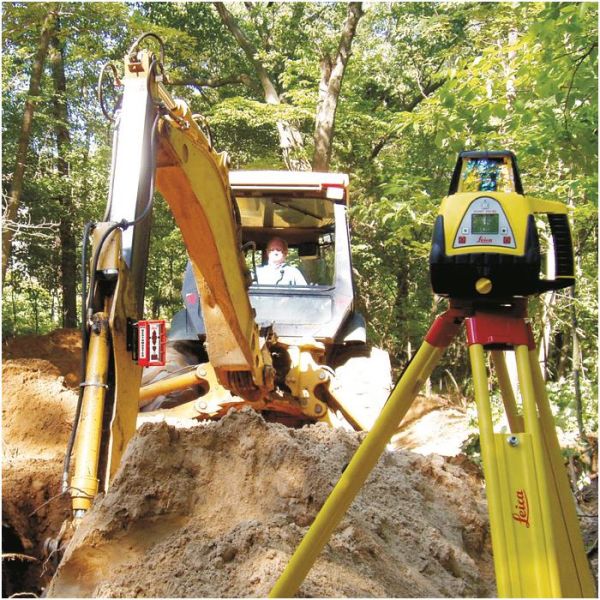 Leica Depthmaster med rørfäste